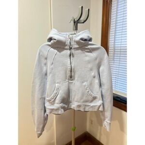Lululemon Scuba Oversized Half-Zip Hoodie / Size M/L / Powder Blue